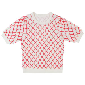 Maglione Pullover in <span class=keywords><strong>maglia</strong></span> <span class=keywords><strong>a</strong></span> righe <span class=keywords><strong>a</strong></span> righe in <span class=keywords><strong>maglia</strong></span> <span class=keywords><strong>a</strong></span> righe con maniche <span class=keywords><strong>a</strong></span> lanterna da <span class=keywords><strong>donna</strong></span> nuovo personalizzato 2026 primavera estate all'ingrosso O collo corto - Product Image 1