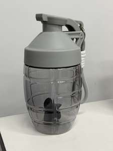 Vaso Mezclador Transparente <span class=keywords><strong>de</strong></span> Plástico <span class=keywords><strong>de</strong></span> 500 ml con Forma <span class=keywords><strong>de</strong></span> <span class=keywords><strong>Granada</strong></span>, Apto para Lavavajillas, para Batidos <span class=keywords><strong>de</strong></span> Proteínas, para Beber Directamente en el Gimnasio o Acampar - Product Image 4