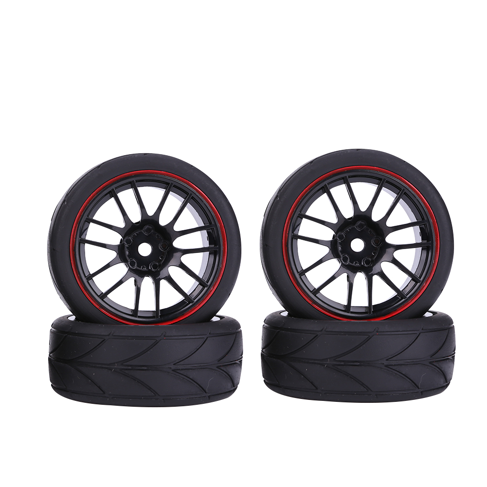 4 pezzi rossi a 14 fori