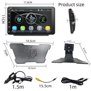Radio de coche transfronteriza de 7 pulgadas con GPS y DVR MP5 portátil para reproducción Bluetooth HD pantalla grande CarPlay combinación REPRODUCTOR DE CD - Product Image 2