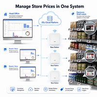 LEEKA Fabricante de ESL, Etiqueta Electrónica de Estante Inalámbrica, Etiquetas Electrónicas Digitales para Estantes con Tinta Electrónica