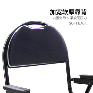 Chaise de toilette pliable avec siège antidérapant pour personnes âgées, enceintes, handicapées, utilisation pour la douche et le bain - Product Image 2