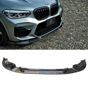 ตัวแยกข้างสำหรับรถ BMW F97 X3M & F98 X4M 2019 - 2021 3D สไตล์คาร์บอนกันชนหน้า - Product Image 1