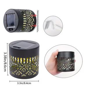 Lampes solaires de jardin, étanches, LED, <span class=keywords><strong>projecteur</strong></span> de motifs décoratifs pour Noël, patio, cour, mur - Product Image 6