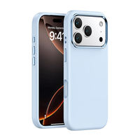 Étui en silicone premium avec aimant, étui imperméable en PU, antichoc, fin, style Ins pour iPhone 17 Pro MAX, étui de téléphone portable
