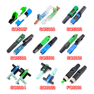 Utking FTTH sợi quang nhanh chóng kết nối SC/<span class=keywords><strong>APC</strong></span> UPC <span class=keywords><strong>SM</strong></span> LC <span class=keywords><strong>FC</strong></span> koc foc afl lĩnh vực lắp ráp nhanh chóng kết nối V khe Conector rapido - Product Image 2