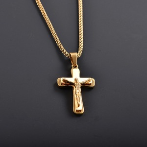 Pendentif Crucifix Vintage Jésus-Christ, Breloque Croix pour Collier DIY, Bijou Religieux Hypoallergénique, Cadeau pour Hommes et Femmes - Product Image 5