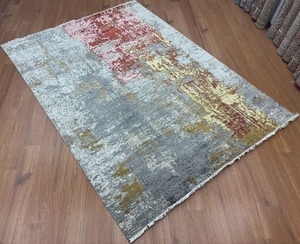 Alfombra Moderna de Lujo con Diseño Abstracto para Sala de Estar, Alfombra de Diseño Suave y Premium, Alfombra Contemporánea Grande de 9x12 - Product Image 3