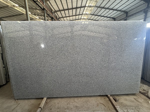 Dalles de granit blanc du Bengale, couleur fond blanc avec des taches grises, pour plan de toilette et plan de travail de cuisine, origine Vietnam - Product Image 6