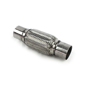 1.5-5 \ "ID 304 Tuyau flexible d'<span class=keywords><strong>échappement</strong></span> en acier inoxydable Double <span class=keywords><strong>tresse</strong></span> avec pièces de moteur à mamelon - Product Image 5