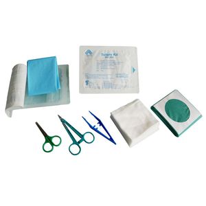 Paket rias dasar sekali pakai steril medis Kit perawatan luka non-tenun tahan air Kit rias bedah EOS - Product Image 2