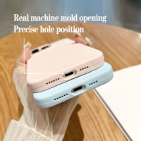Étui de téléphone magnétique en silicone liquide pour iPhone 16, protection anti-chute, coque pour iPhone 17 Air, Apple 17 Pro Max