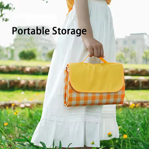 Alfombra de Picnic Portátil al por Mayor de 100x150cm, Impermeable, Antiarena, para Playa, Camping, Senderismo y Actividades al Aire Libre - Product Image 2