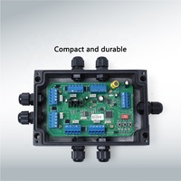 DC 15-24V Salida de sensor analógico Transmisor de pesaje Sensor de peso Voltaje Convertidor de corriente Amplificador de celda de carga