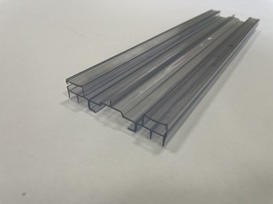 Profilés en PVC transparent sur mesure de haute qualité pour la décoration, avec service de découpe inclus, <span class=keywords><strong>Gesu</strong></span> GS-046 Fujian - Product Image 2