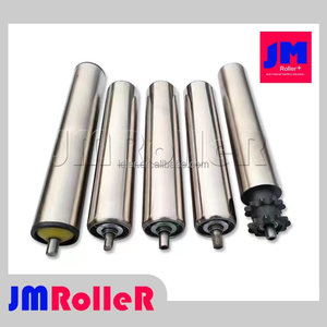 Con lăn băng tải nhỏ bằng thép không gỉ với bánh xích nhỏ cho hệ thống trọng lực và vành đai - Product Image 4