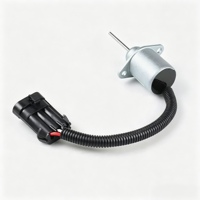 Solénoïde d'arrêt 12V 1503ES-12A5UC4S compatible avec les excavateurs et tracteurs Kubota, solénoïde de coupure pour moteur diesel
