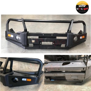 Mới Mạnh Mẽ Thép Phía Trước Tời Bội Thu Với Sương Mù Ánh Sáng Cut-outs Cho Hilux 2005-2011 - Product Image 4