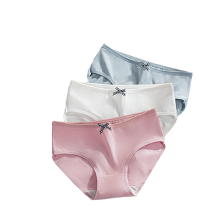 Vente chaude dames femmes <span class=keywords><strong>coton</strong></span> sous-vêtements de tous les jours culottes <span class=keywords><strong>sans</strong></span> <span class=keywords><strong>couture</strong></span> slips tongs boxeurs divers bons disponibles diverses couleurs - Product Image 1