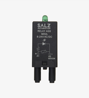 Module auxiliaire SALZ Automation SA-MDVL-U24, varistor LED 24V AC/DC, protection contre les surtensions, relais industriels, indicateur LED
