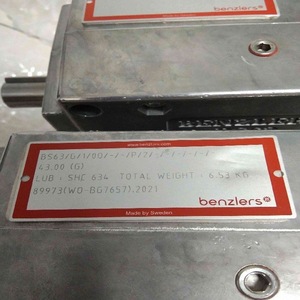 Boîte de vitesses Benzlers Bs63 M02225 pour la remplacement et la réparation de l'équipement de transmission des centrales électriques - Product Image 3