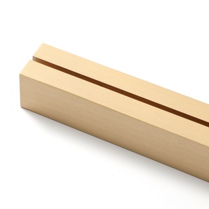 מקסימום מקום כרטיס פליז מוצק מחזיקי תפריט גדול תמונת לוח לוח תצוגה לוח שולחן זהב מספר מעמד - Product Image 6