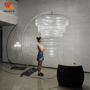 Fond de scène rectangulaire géométrique personnalisable en acier inoxydable avec design miroir pour mariages et événements - Product Image 5