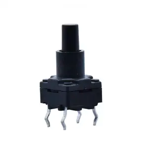 Kandens 8 x 8 Waterproof IP67 DIP Tactile Switches 8*8*14H 4 Pin Dustproof Vertical Push button Tact Switch with Caps