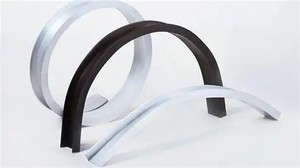 Cadre de miroir en aluminium noir or rose argent cadre de miroir en aluminium haut de gamme moderne en métal <span class=keywords><strong>brossé</strong></span> cadre de miroir en aluminium à coins arrondis - Product Image 2