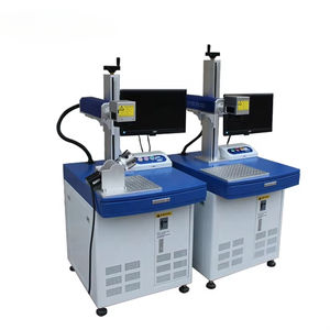 Macchina multiuso della marcatura del Laser della fibra da 30 Watt per il codice QR del metallo che scrive il potere elettronico con tensione 220V 1 anno <span class=keywords><strong>di</strong></span> garanzia - Product Image 3