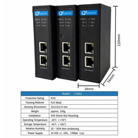 Passerelle PROFINET vers Modbus RTU, convertisseur de protocole RS485 à 3 canaux, passerelle Ethernet industrielle pour PLC, montage sur rail DIN
