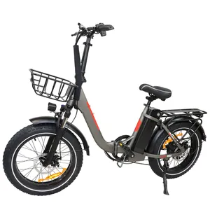 EU warehouse customize ODM/OEM 20inch 48V13A electric Bicycle manufacturer 500W Mountain Fat tire electric Bike