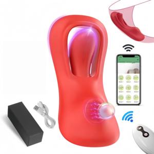 Fabrika yetişkin yenilik seks oyuncakları kontrol dil vibratör giyilebilir masaj withwomen Sextoy yetişkin oyuncaklar kadınlar için - Product Image 6