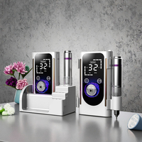 Machine à percer les ongles professionnelle portable 45000 tr/min en carbure, rechargeable par USB, sans fil, lime électrique, outil de polissage pour l'art des ongles