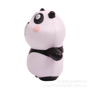 Cute Cartoon <b>Panda</b> Stress Relief <b>Toy</b> Plastic Round Shape Table Decoration Gift - Product Image 4