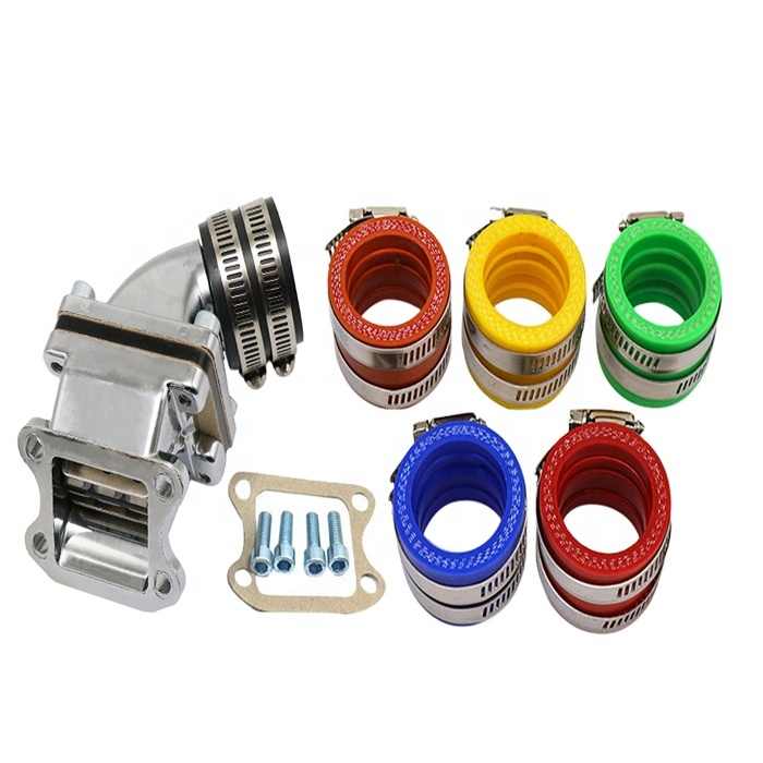 Modified Racing Intake Manifold with 35mm Carburetor Adapter