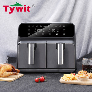 Tywit Air Fryer 8L Double Compartment Electric Oven Non Stick Ceramic Coating Smokeless Kitchen Appliance - Product Image 2