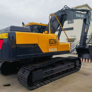 Excavadora Volvo EC210 de segunda mano, excavadora de orugas mediana de bajo consumo y ahorro de energía EC210, gran oferta - Product Image 1