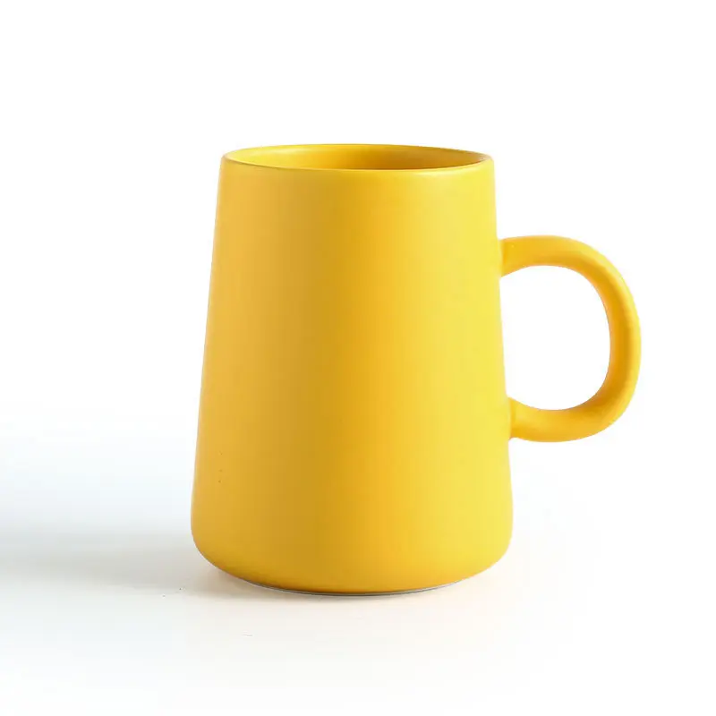 Wholesale Custom Porcelain Coffee Holiday Merry Christmas Gift Funny 16Oz Colorful Ceramic Travel Mug Milk Tea Cup