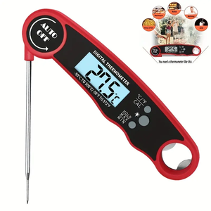 BBQ pliable double <span class=keywords><strong>sonde</strong></span> thermomètre alimentaire viande Barbecue jauge de température <span class=keywords><strong>cuisine</strong></span> four Barbecue thermomètre - Product Image 3