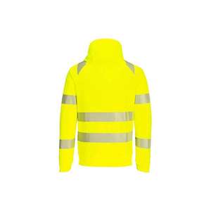 PORTWEST - DX477YBRXL DX4 Sweat col entonnoir haute visibilité jaune/noir-EAN 5036108386437 HI-VIS WORKWEAR - Product Image 2