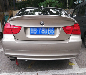 Spoiler Posteriore Stile M4 per <span class=keywords><strong>BMW</strong></span> E90 2005-2010 Serie 3 320i <span class=keywords><strong>320d</strong></span>, Alettone Posteriore Colorato - Product Image 3