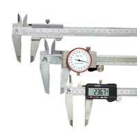 Encodeur numérique professionnel 600 3 pouces Type III cale en carbure de laiton pied à coulisse Super Mini outil à main de qualité bricolage OEM ODM large
