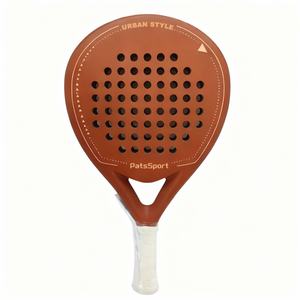 Raqueta de Pádel PATSSPORT OEM de Alta Calidad, Serie Macaron, con Acabado Mate de Fibra de Carbono 3K, Bajo Equilibrio, para Jugadores Principiantes - Product Image 1