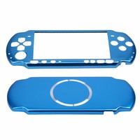 Coque de protection rigide, en aluminium rose, pour Console PSP 3000, fine