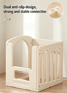 <span class=keywords><strong>Casa</strong></span> de Juegos Infantil Dream Playhouse, Parque Infantil de Plástico, Columpios y Tobogán Blancos <span class=keywords><strong>para</strong></span> Niños, <span class=keywords><strong>Casa</strong></span> de Campaña Interior - Product Image 4