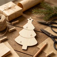 Chaussettes de Noël en bois gravées au laser personnalisées, rennes, décorations d'arbre, décorations de Noël et d'Halloween