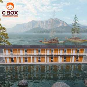 Cbox - Oficina Modular Prefabricada Personalizada, Hoteles Rurales, Fácil de Ensamblar, Acero, Comunidad, Hoteles Rurales, Casa Contenedor en Paquete Plano - Product Image 4