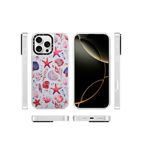 Support des motifs d'impression UV Couverture arrière Logo de couleur gravé Cadre de caméra TPU + PC Coque de téléphone pour iPhone 17 Air Pro Max