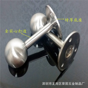 Base de flange à tête ronde en acier inoxydable Jin Aoding pour quincaillerie de tiroir de placard, design moderne et simple - Product Image 2
